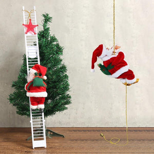 Climbing Santa Claus