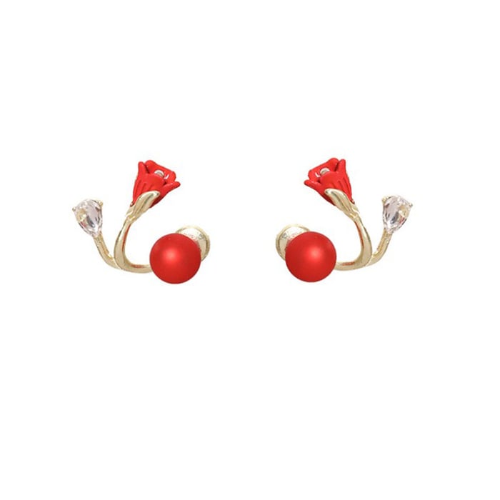 Tulip Flower Versatile Earrings