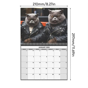 2025 Thug Cat Calendar