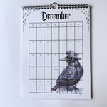 2025 Vintage Gothic Castle Theme Wall Calendar