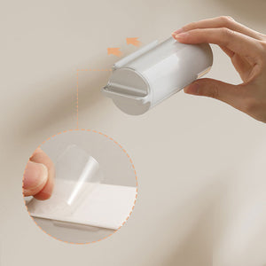 Toothbrush Holder Wall Mounted With Cover