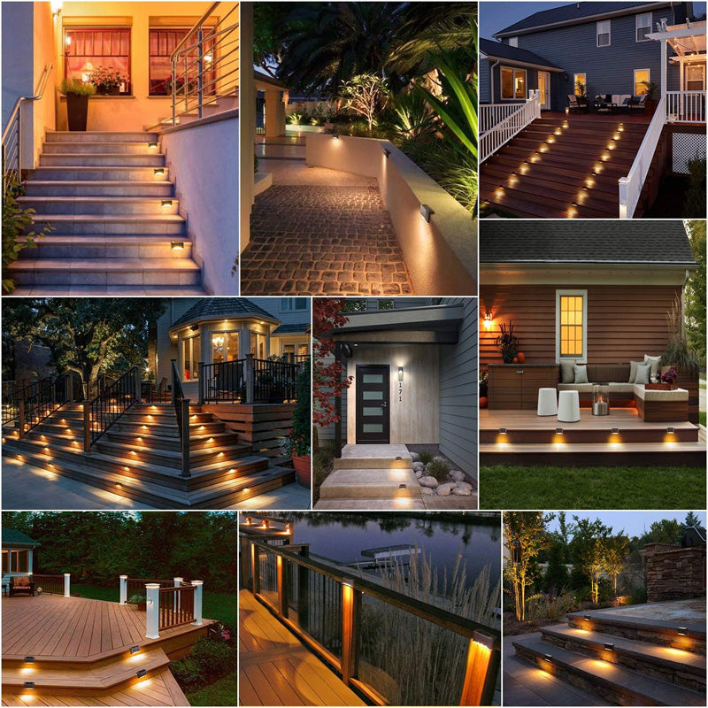 LED Solar Outdoor Waterproof Wall Light