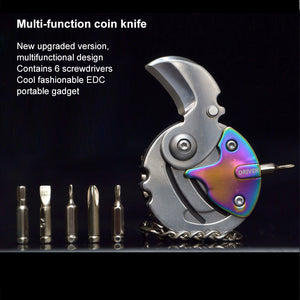 Multifunctional Coin Screwdriver