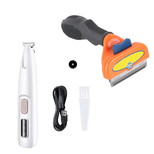 Pet Hair Trimmer With Led Light