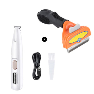 Pet Hair Trimmer With Led Light