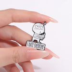 Funny Middle Finger Brooch