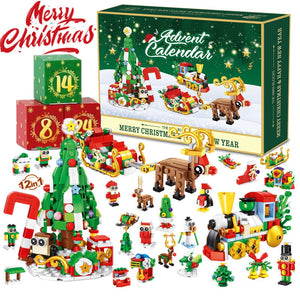 New Advent Calendar Children's Christmas Building Blocks