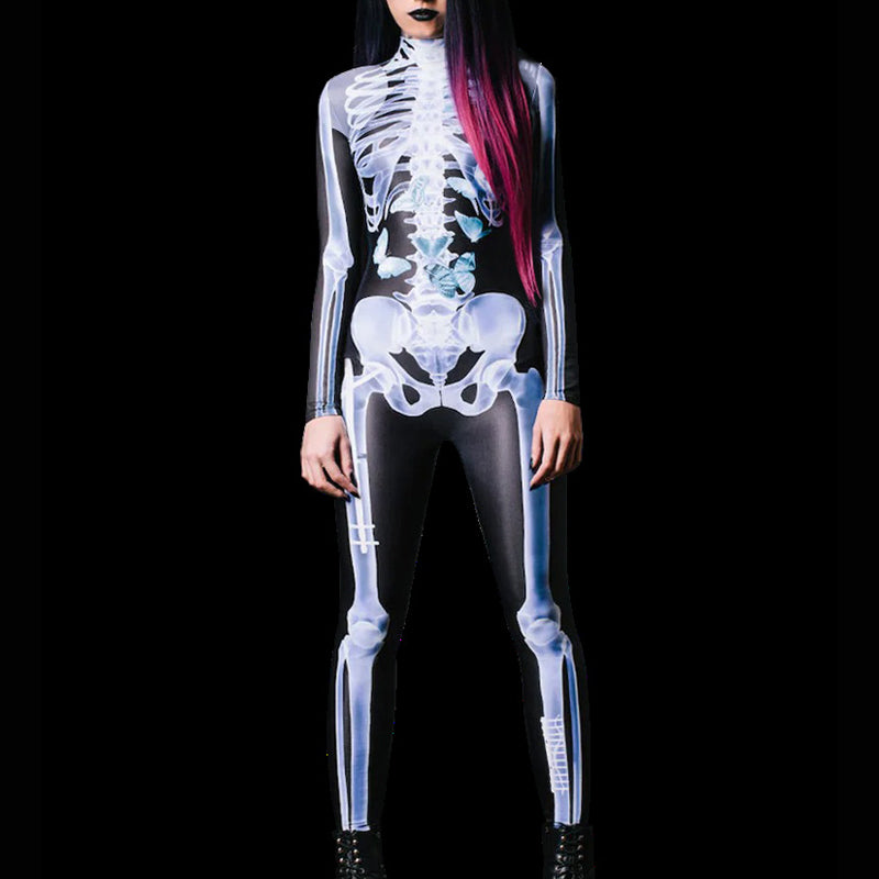 Sexy Skeleton Bodysuit