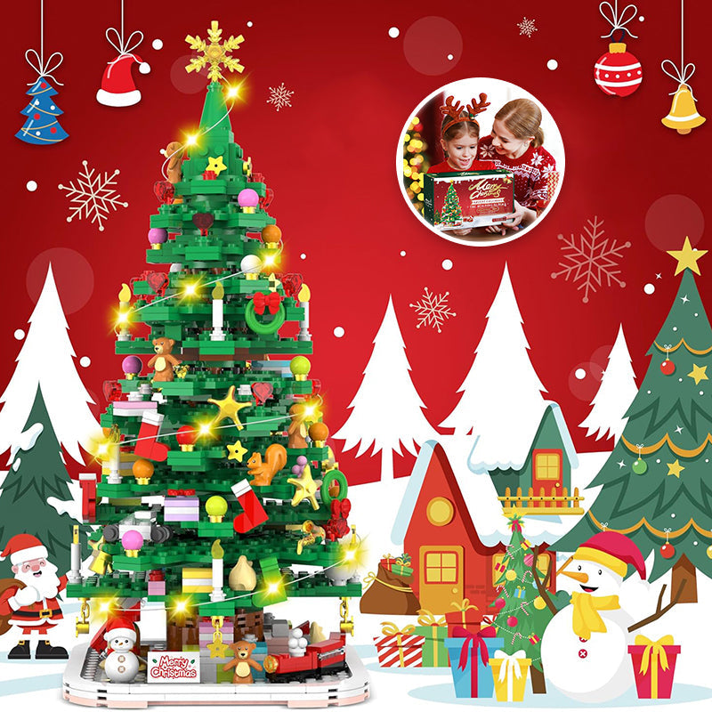 2024 Christmas Tree Building Toy Set