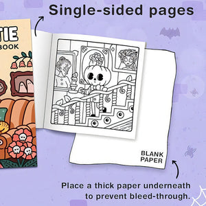 Spooky Cutie: Coloring Book for Adults and Teens