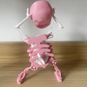 Dancing and Swinging 3D Skull Toy