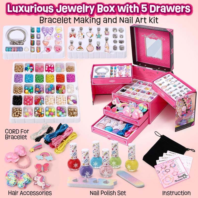 Girls Charm Bracelet Making Kit