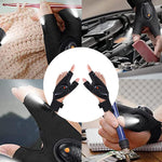 Adjustable LED Flashlight Gloves (1 pair)