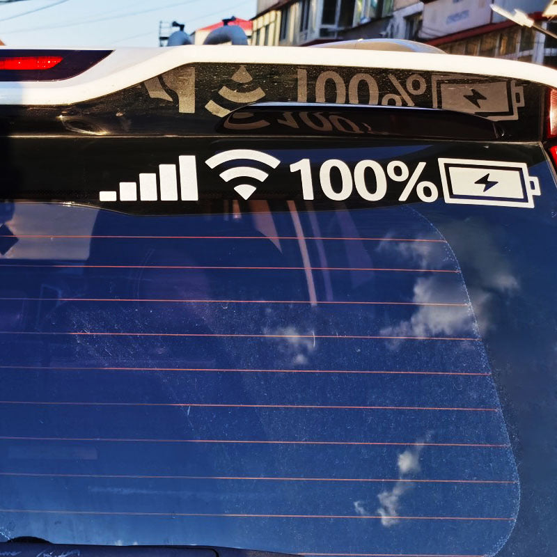 Battery Signal Reflective Sticker