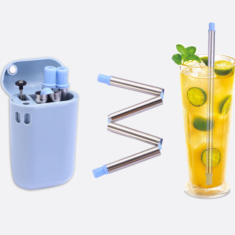 Stainless Steel Folding Straw