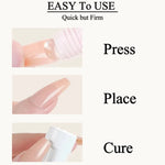 Magic Solid Nail Glue Kit 3-In-1 Nail Art Kits