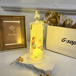 LED prayer flameless candles