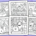 Spooky Cutie: Coloring Book for Adults and Teens