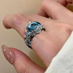 The Heartbeat of The Sea, Ocean Wave Ring