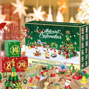 New Advent Calendar Children's Christmas Building Blocks