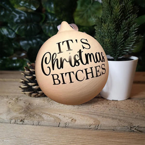 Christmas Funny Offensive Bauble