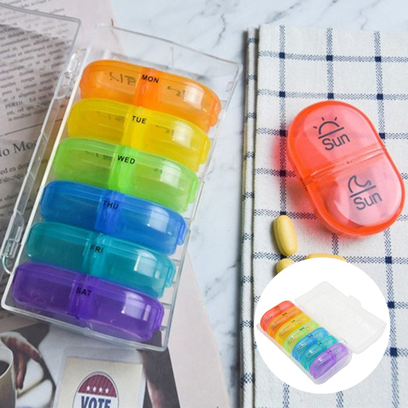 Portable Pill Organizer for Travel