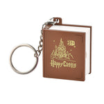 3D Stereoscopic Book Folding Pop-Up Book Keychain