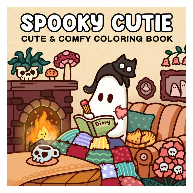 Spooky Cutie: Coloring Book for Adults and Teens