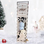 Christmas Funny Wooden Wine Box