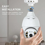 Wireless Wifi Light Bulb Camera Security Camera