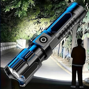 Portable USB Rechargeable Powerful Flashlight