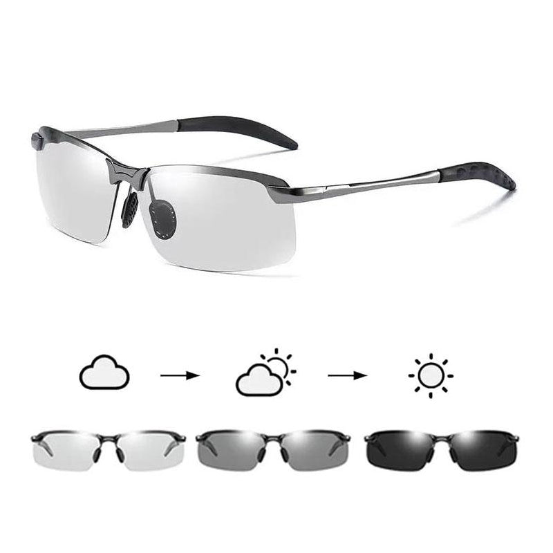 Photochromic Sunglasses with Anti-glare Polarized Lens