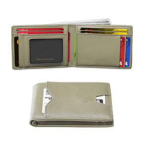 Men's Slim Wallet With RFID Blocking