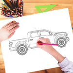 Trucks Coloring Book