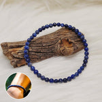 Natural Lapis Lazuli Stone Beaded Bracelet