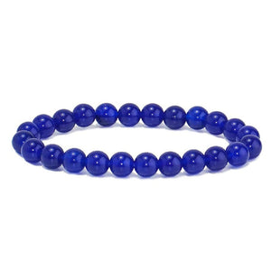 Natural Lapis Lazuli Stone Beaded Bracelet