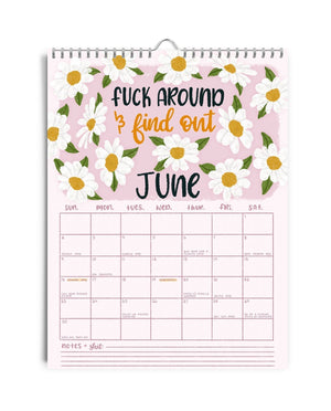 HERE WE FUCKING GO AGAIN CALENDAR