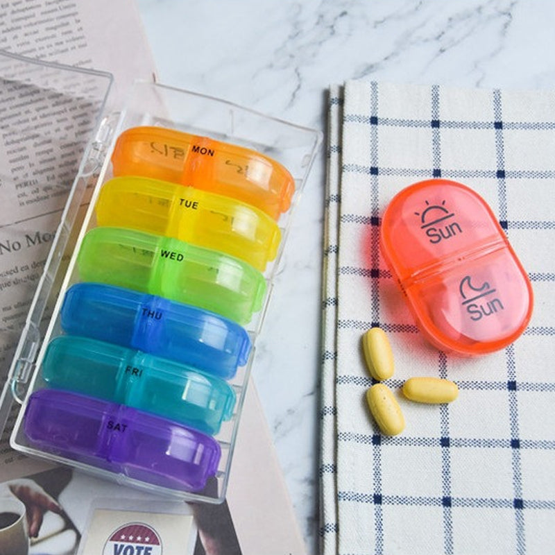 Portable Pill Organizer for Travel