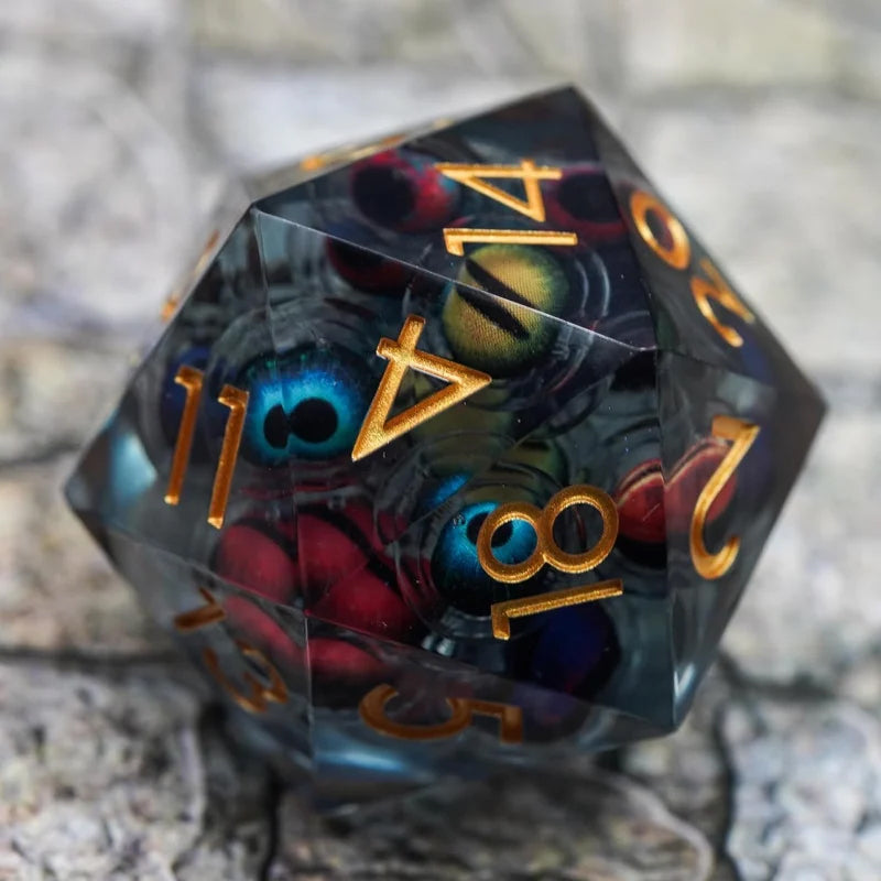 Eye Liquid Core Dice Set