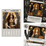 Warrior Goddess 2025 Moon Phase Calendar