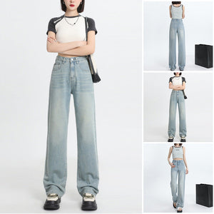 Lyocell High-rise Wide-leg Jeans