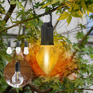 Outdoor Camping Hanging Type-C Charging Retro Bulb Light