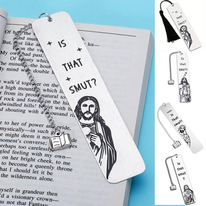 Jesus Stainless Steel Bookmark