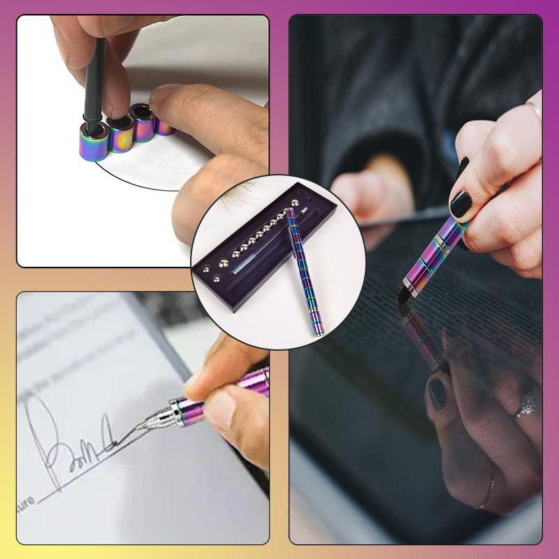 1 Set Multifunctional Decompression Metal Writing Pen