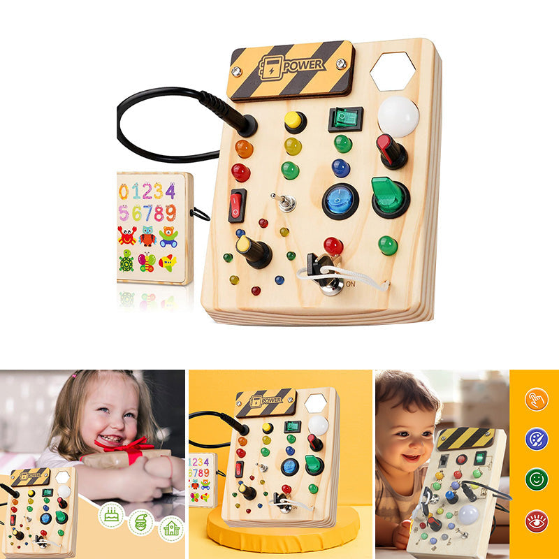 Montessori Busy Board for Toddlers