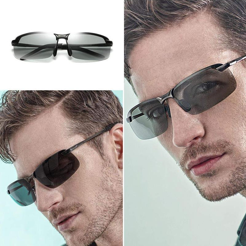 Photochromic Sunglasses with Anti-glare Polarized Lens