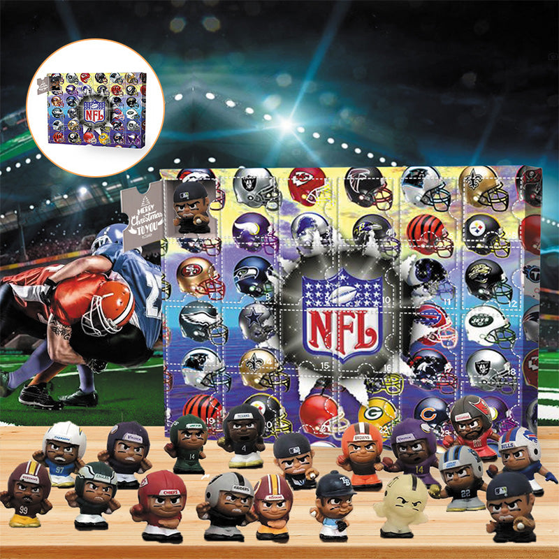 NEW NFL Advent Calendar - The One With 24 Little Doors