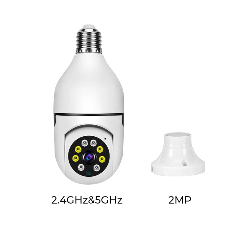 Wireless Wifi Light Bulb Camera Security Camera