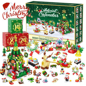 New Advent Calendar Children's Christmas Building Blocks