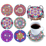 Diamond Crafts Coasters Diamond Painting Coasters (Mandala)